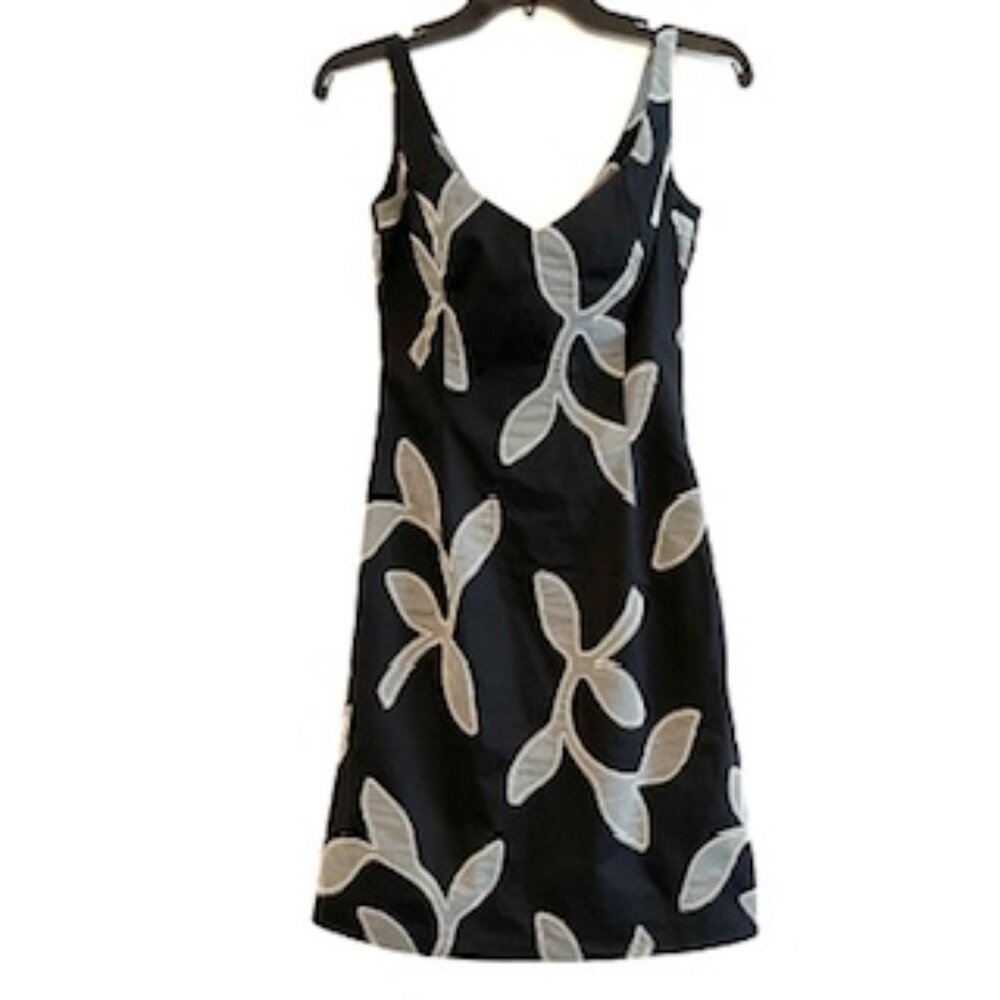 Piazza Sempione Sleeveless Cotton Blend Dress, Made in Italy